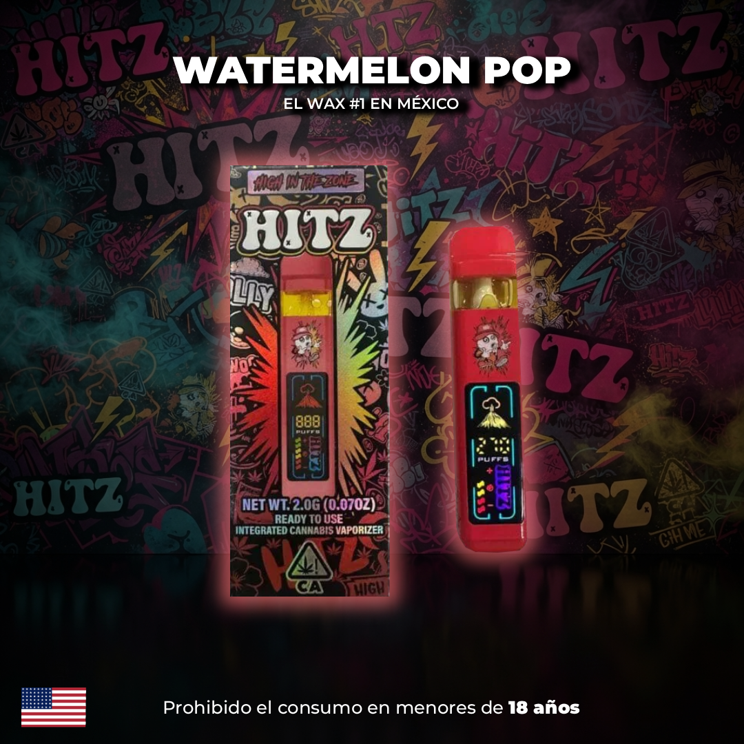 Hitz Watermelon Pop Wax 2G